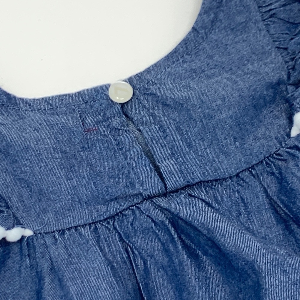 7 For All Mankind Eyelet Flutter Sleeve Dress Set - Picture 5 of 11